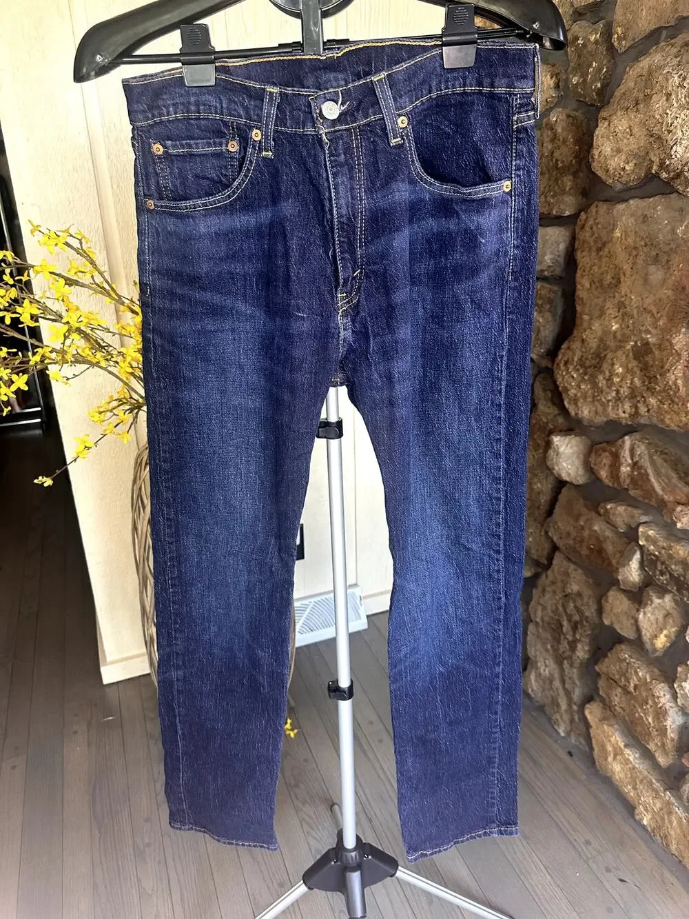 Levi's 505 Straight Regular Fit Men's Jeans Size 32x32 Blue - Mint Condition